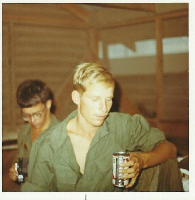 Dick on Stand down April 1970 Cu Chi